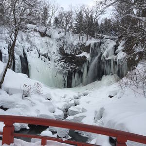 Hokkaido winter scene.