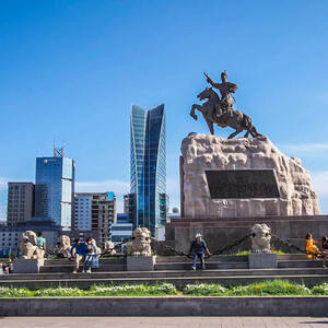 Ulaanbaatar- Capital of Mongolia.