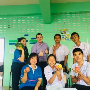 Teaching English at Khlong Mai School