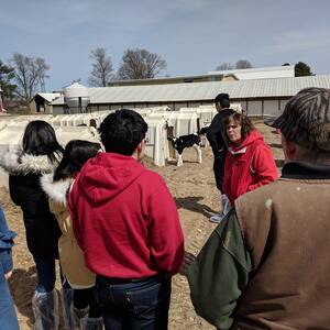 Michigan Rural home-stay - farm visit