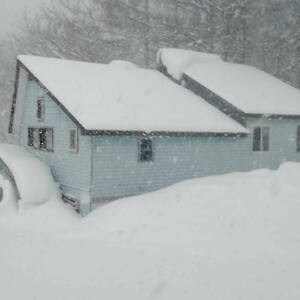 Aomori Christian Center in winter