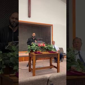 My testimony, in Japanese, at Japanese Church