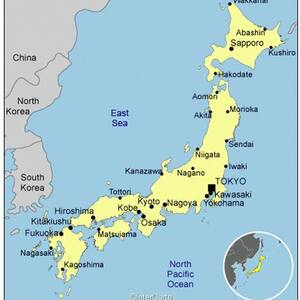 I will serve with a church in Iwaki on the eastern side of Japan. Can you find it on the map?!