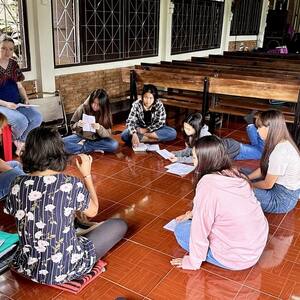 ladies small group discussion