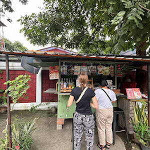 Coffee Cart with Roommate and Thai Teacher