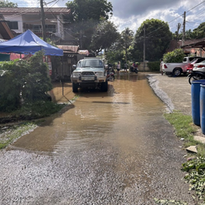 Flooding on my street