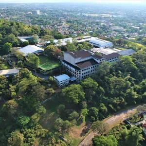 Aerial shot of Faith Academy in Manila