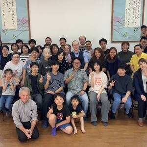 Goodbye party at Hirosaki Nozomi Church
